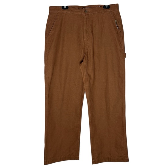 Gap Pants 14 Sable Brown High Rise '90s Loose Carpenter Washwell Straight Leg - Picture 1 of 12